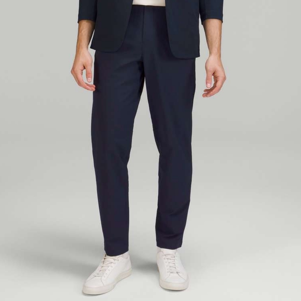 NWOT Lululemon New Venture Classic-Tapered Fit Pique Trousers - Picture 1 of 7